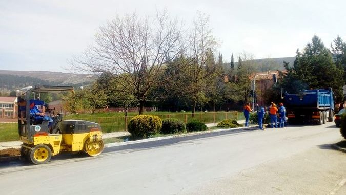 asfaltiranje ulica u bileci